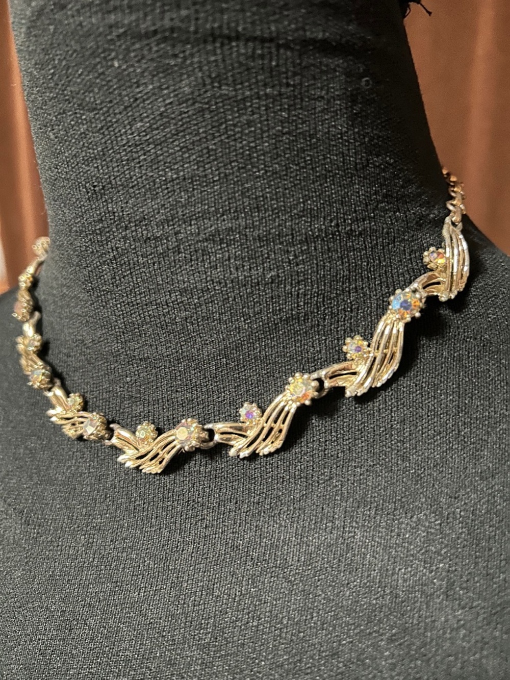 Gorgeous Vintage Coro Aurora Borealis Necklace